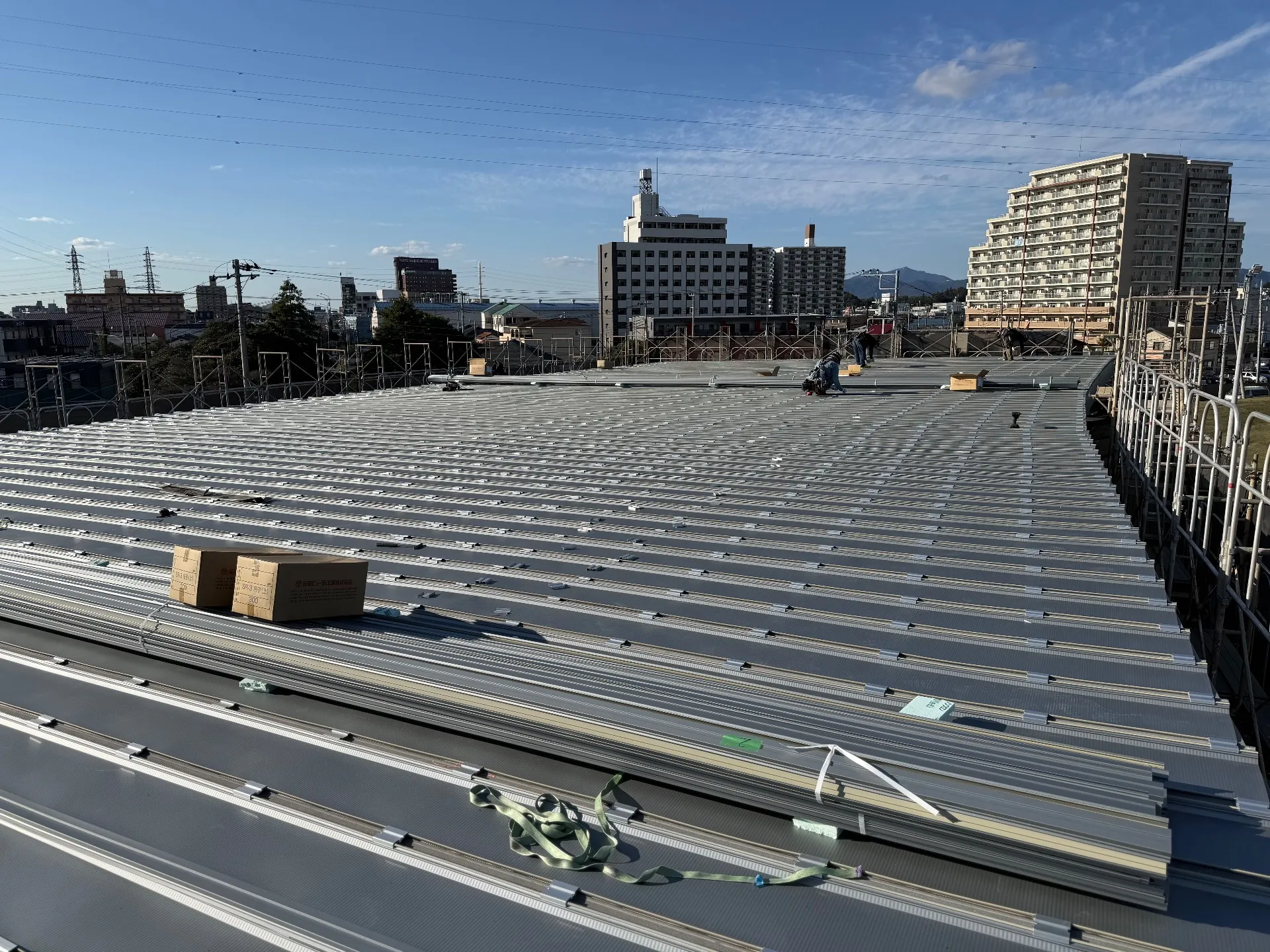 茨城県土浦市 屋根カバー工事